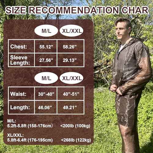 Aventik Mosquito Jacket Mosquito Pants Mosquito Suit No-See-Um Mesh, Super Light, Keep Safe Cool, UV Protection