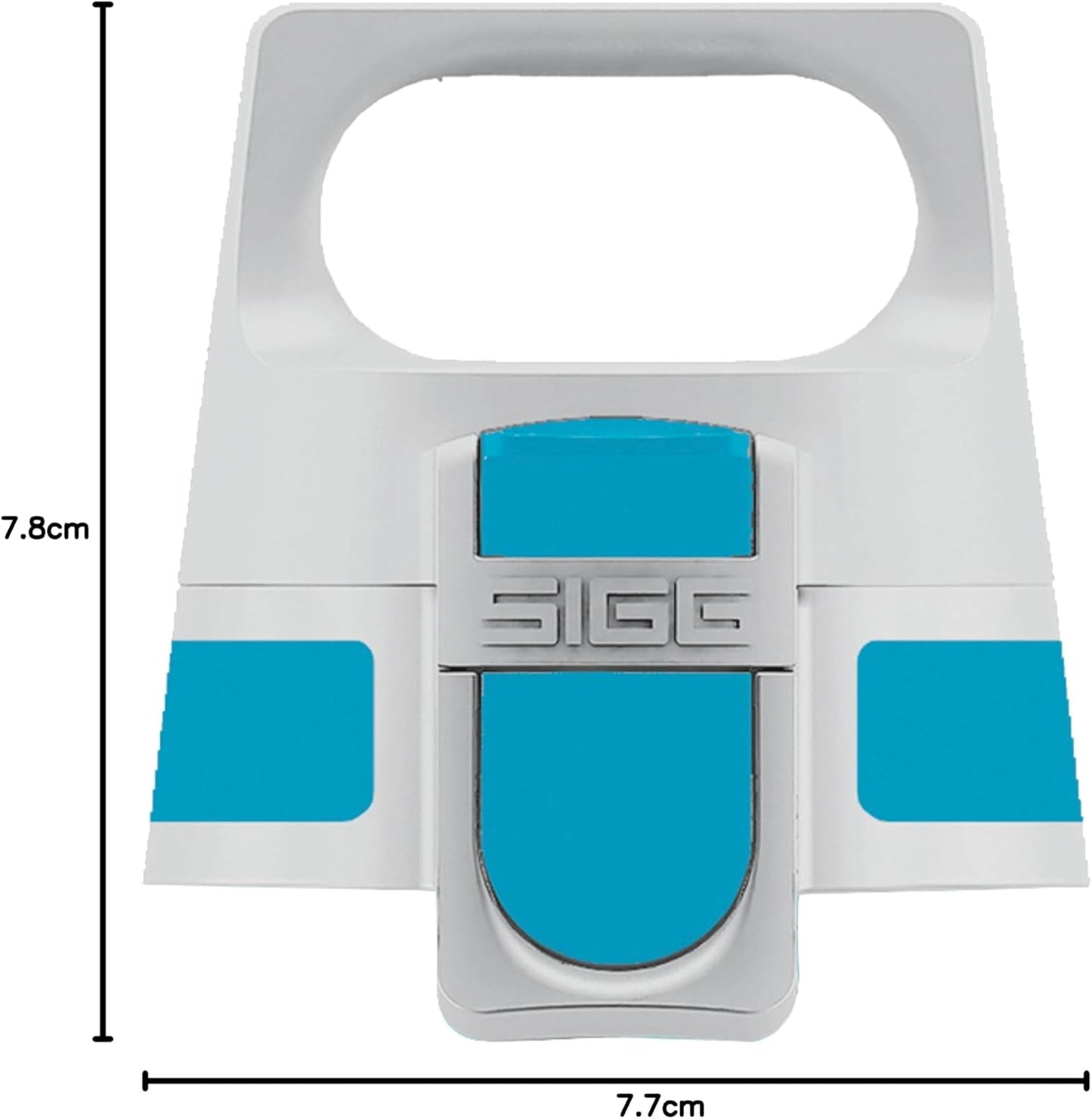 SIGG - WMB ONE Top (One Size) - Replacement Lid Wide-Neck Water Bottles - Flip Top - Gasket Included - Accessories