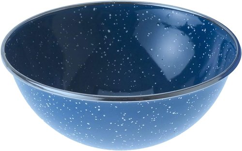 GSI Outdoors Pioneer Enamel 12 Pieces (4-Person) Dish Set I Enamelware Dishes Including Plates, Bowls and Mugs for Camping, Outdoors, RV, Camp, Green