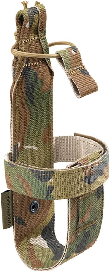 EXCELLENT ELITE SPANKER Tactical Military Portable Belt Bottle Holder Pouch Molle Adjust EDC Water Bottle Carrier for Hunting Walking Running Traveling
