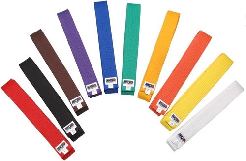 Macho Rank Karate Belts - Green - Size 8