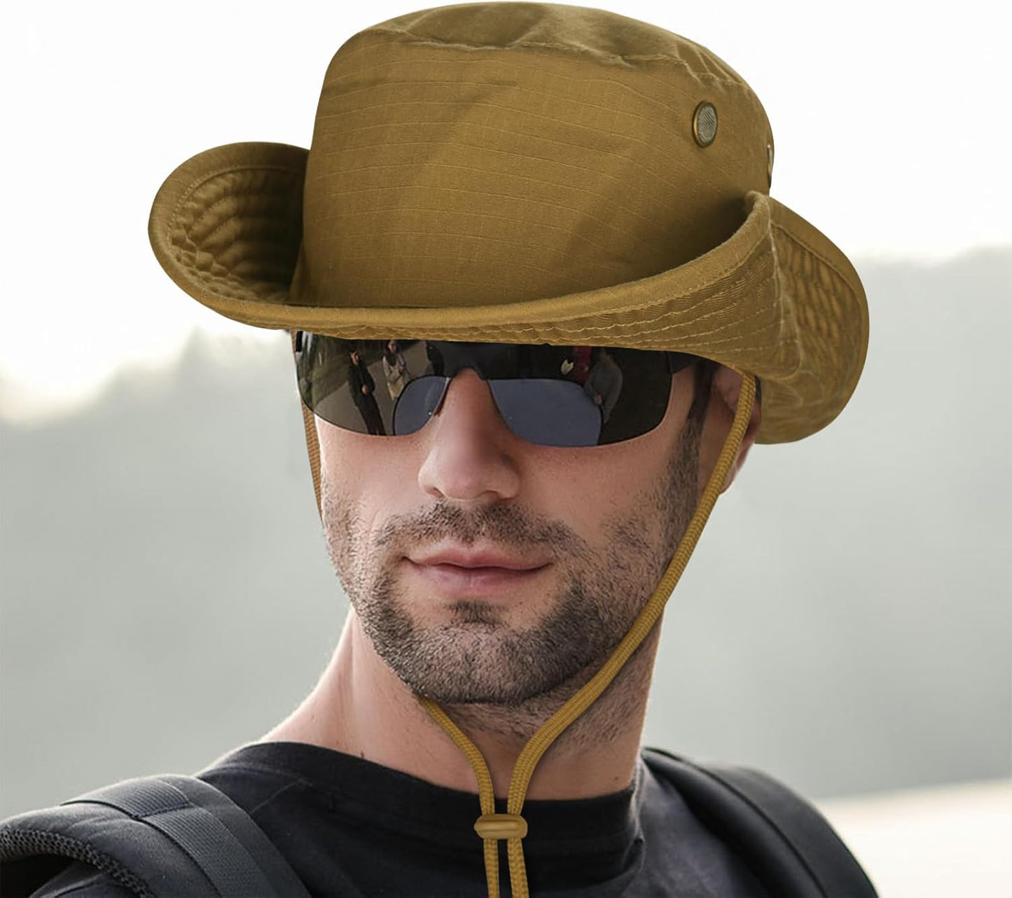 UPF 50+ Sun Hat | Foldable Boonie Hat for Men & Women | Fishing & Hiking