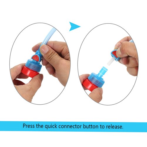 Srempeom Hydration Drinking Tube - Hydration System Kit Hose Hydration Bladder Reservoir Pack Backpack System Hose Kit Water Bottle Tube Adjuster