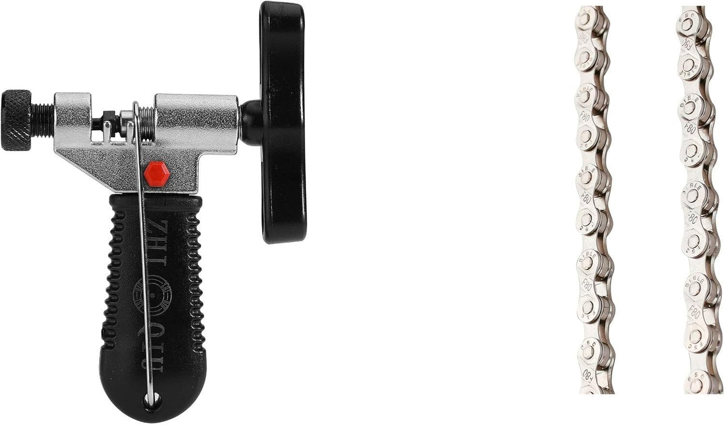 FSC 6,7,8 Speed 116L Bicycle Chains, Silver,Gold (1/2x3/32-Inch)