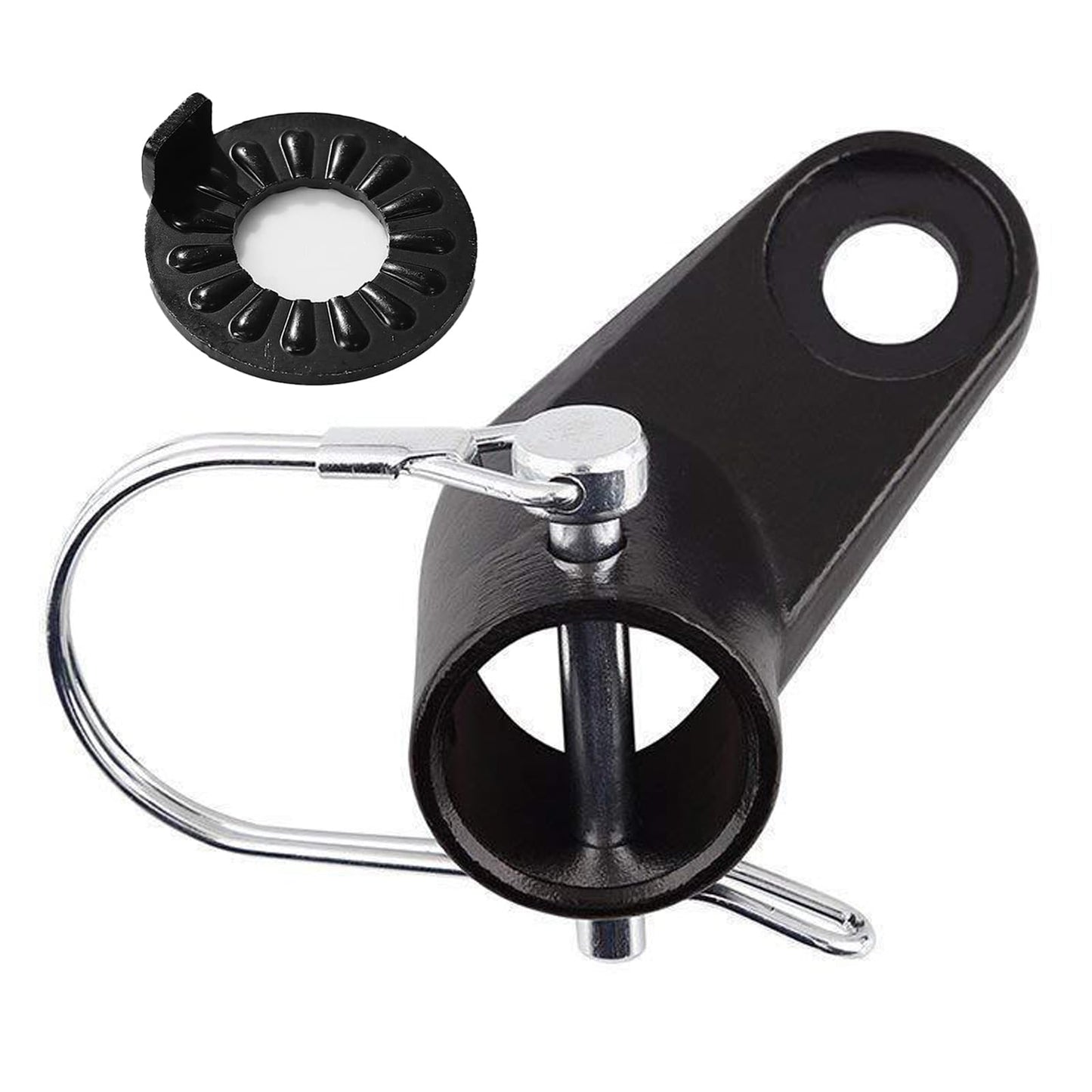 Ansxder Bike Trailer Hitch Coupler for Instep and Schwinn, Black, Multi-compatible, Strong and Durable, Easy to Install, For Kids/Dog, 50 lbs Capacity, Unisex, Bike Trailer