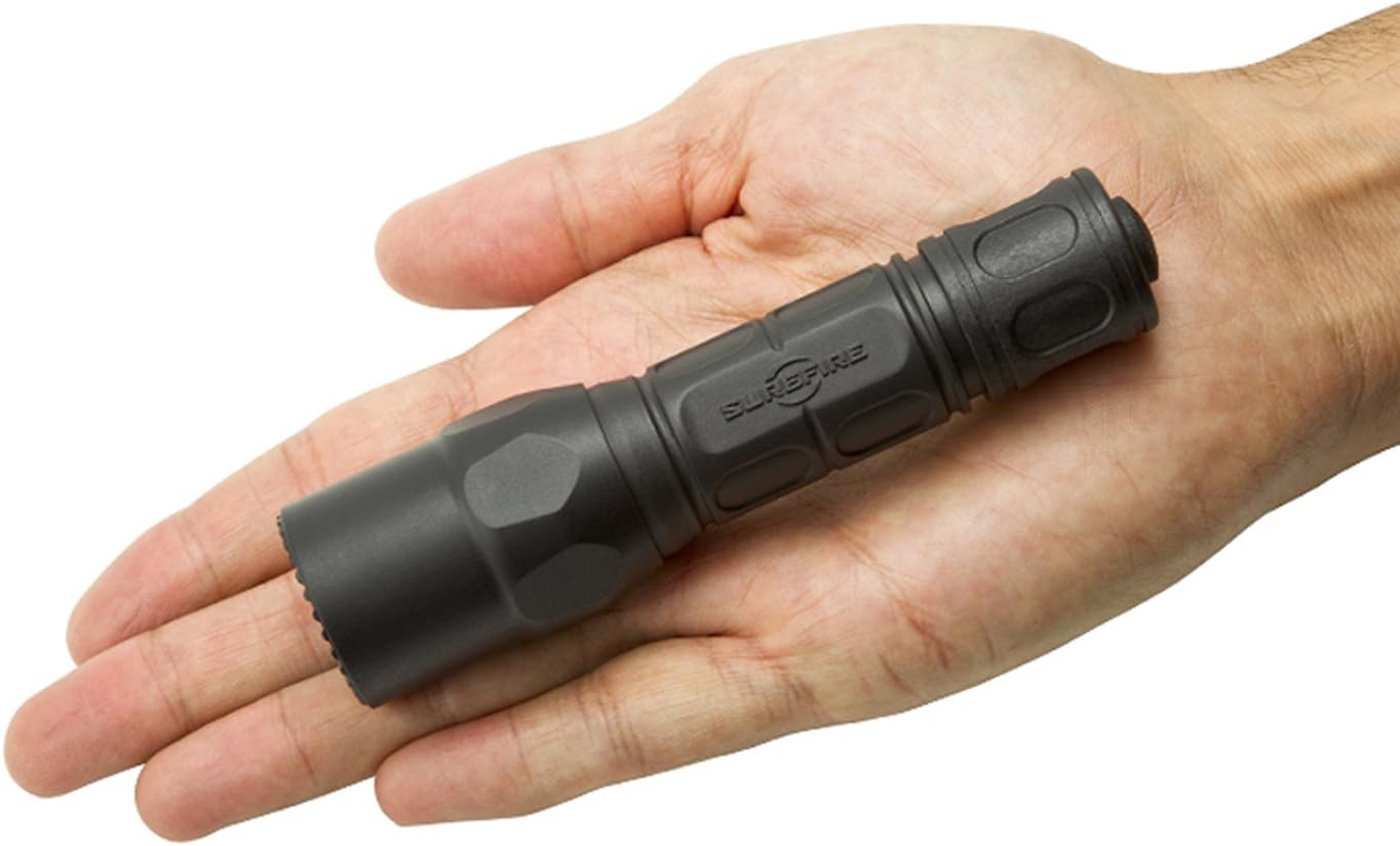 Surefire G2X Tactical Single-Output LED 600 Lumens Bundle with V70 Speed Holster, 2 Extra Surefire CR123A Batteries and Lightjunction Battery Case