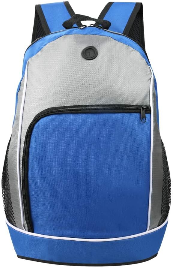 SumacLife Sportslite Lightweight Sports Travel Nylon Bl, Blue/Gray, One Size