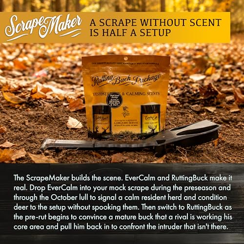 Deer Mock Scrape Tool for Hunting & Game Attractant Setup