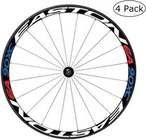 HMANE 4Pcs Bike Stickers Bicycle Wheel Rims Light Safety Reflective Stickers Decal