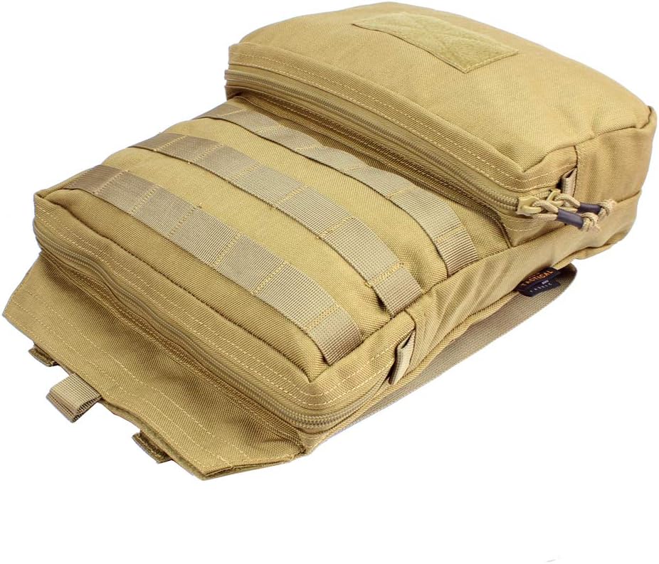 Tactical Molle Hydration Carrier (Bladder is not Included), Tactical Mobility 3-Liter Hydration Pack for Hiking, Biking, Climbing