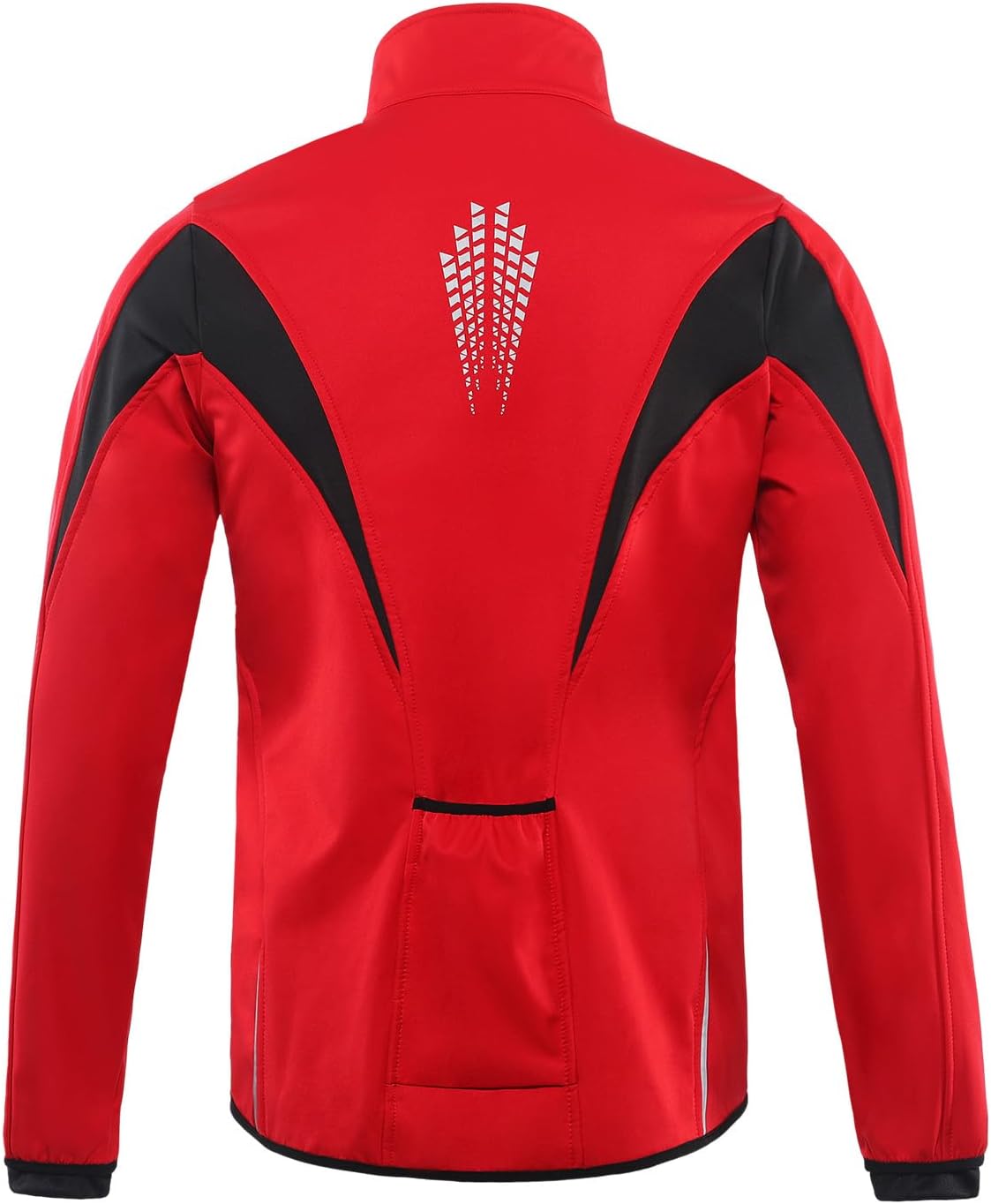 ARSUXEO Winter Warm UP Thermal Softshell Cycling Jacket Windproof Waterproof 15-k