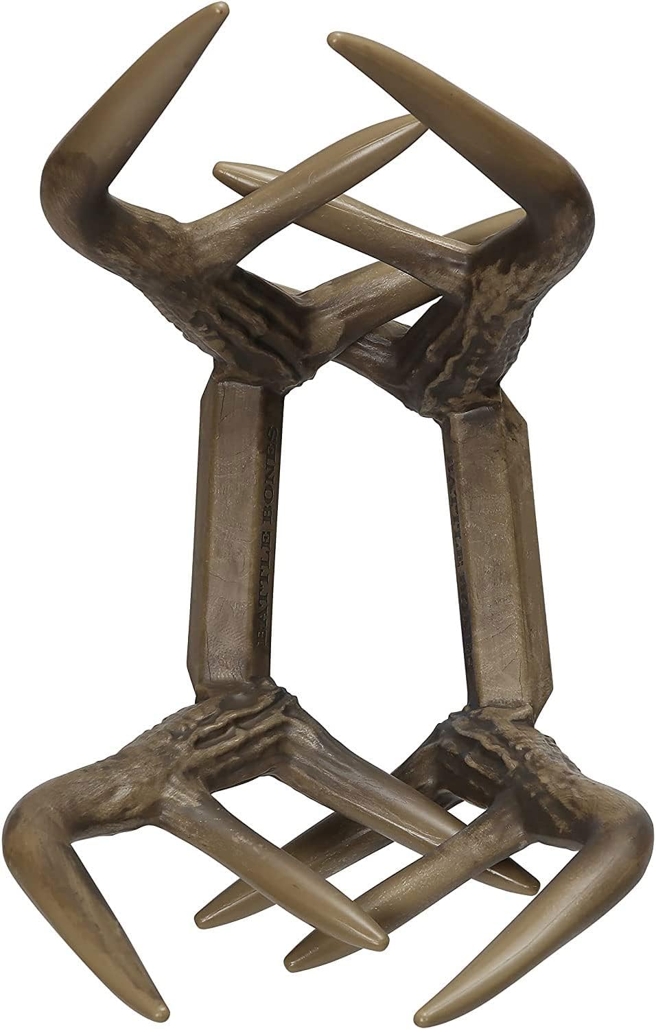 Flextone Hunting Realistic Buck Sounds Battle Bones Whitetail Rattling Deer Antlers Calling System