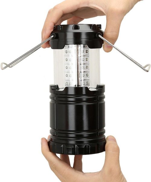 Elevon Ultra Bright LED Collapsible Water Resistant Camping Lantern Flashlights