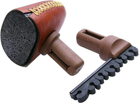 Selway 6-Arrow Longbow Rawhide Slide-On Quiver,Colors may vary