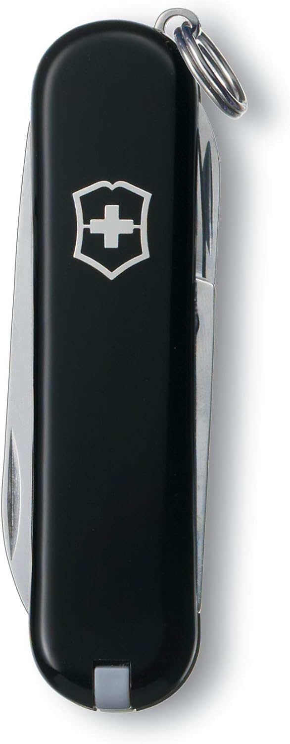 Victorinox Swiss Army Classic SD Pocket Knife, Black, 58mm