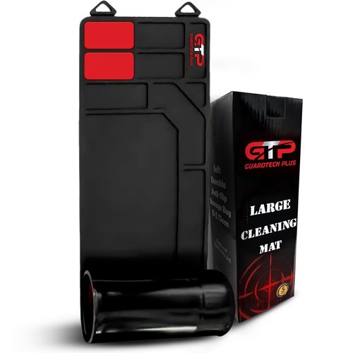 GuardTech Plus Gun Cleaning Mat 36 x 10 Inch – Non-Slip Workbench Mat for Firearms, Rifle and Pistol Cleaning Pad, Durable Magnetic Gunsmith Pad for Gun Maintenance and Repair