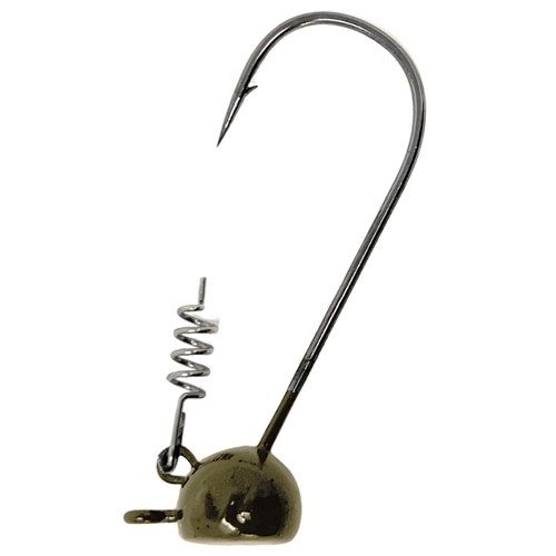 Reaction Tackle Stand-Up Shaky Head Jig, Size: 1/8oz. 4/0 10pk, Black