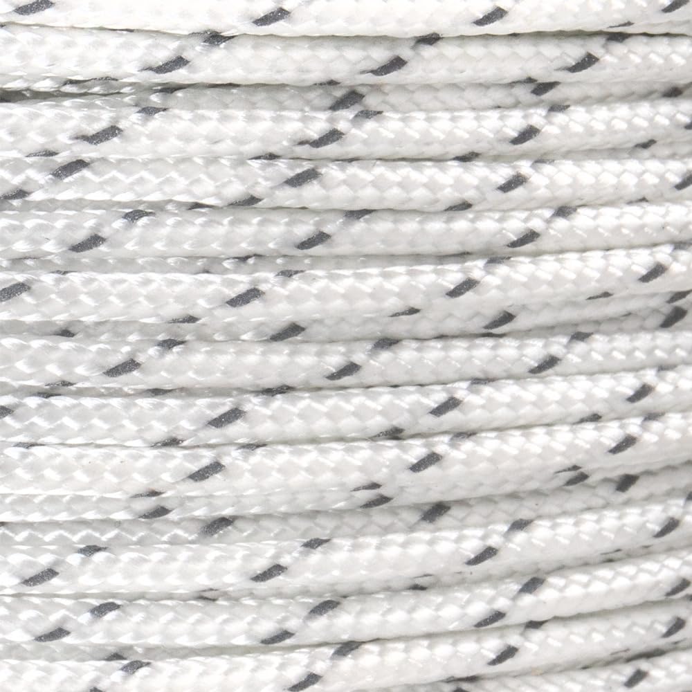 GOLBERG G 1.8mm Fluorescent Reflective 95lb Paracord – 20 Meters – Perfect for Guyline, Tent Rope, Camping, Hiking – (Reflective Neon Orange)