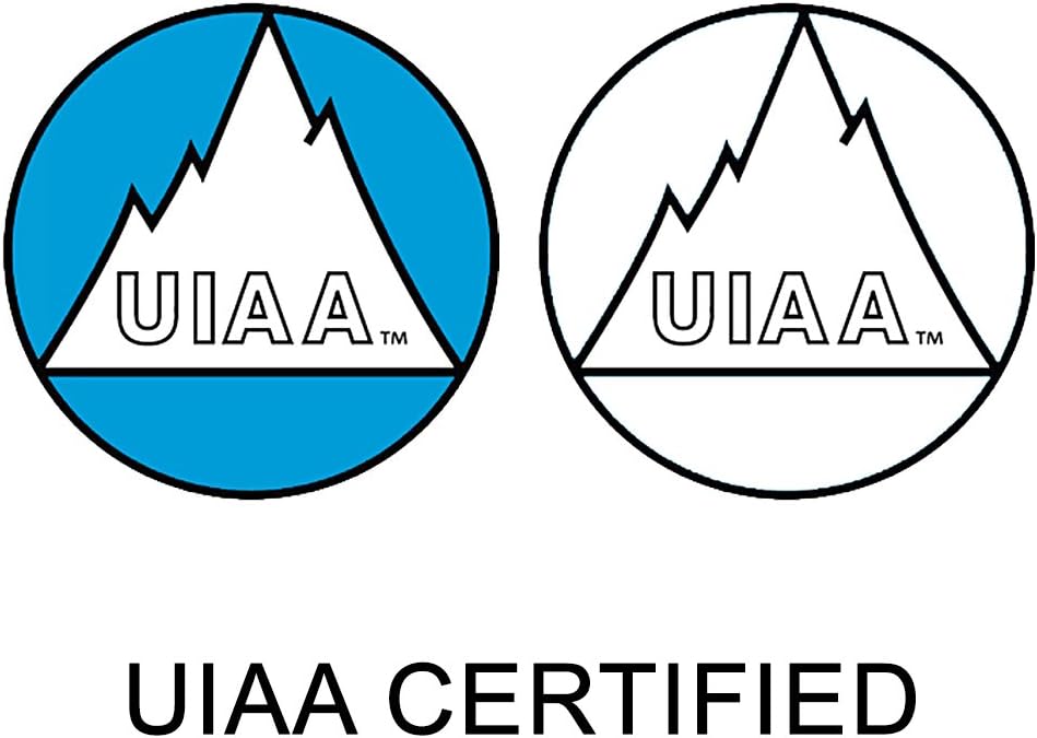 Fusion Climb 4-Pack 12cm Tactical Military Rescue Quickdraw Set with Contigua Straight Gate Black/Contigua Straight Gate Black Carabiners