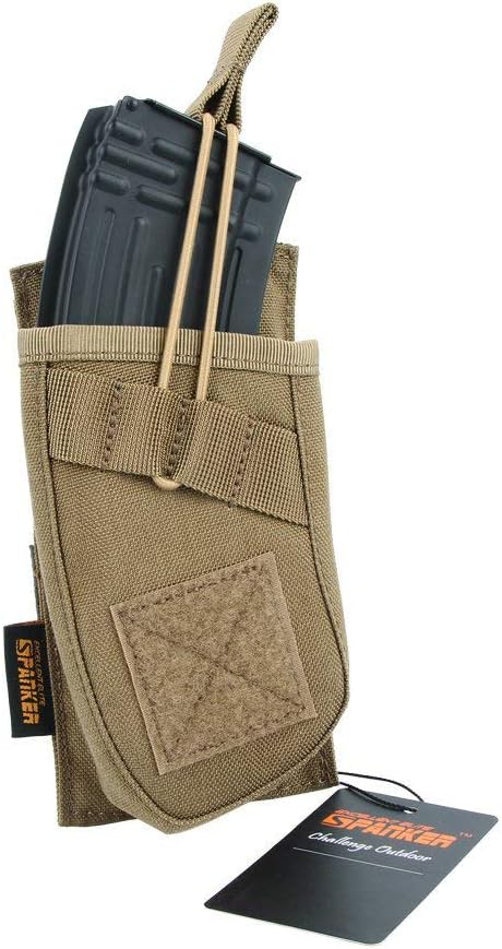 EXCELLENT ELITE SPANKER Single/Double/Triple Open Top Molle Mag Pouch AK Magazine Pouch for AK47 AK74 AR-15 Pmags Magazine