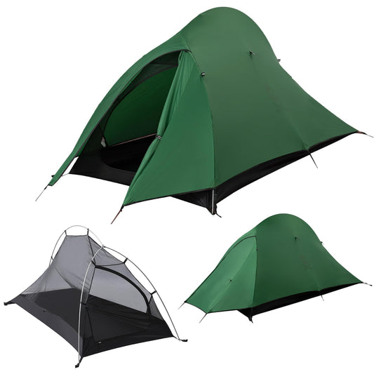 2-Person Lightweight Backpacking Tent - Waterproof Tent for Two Person, Ultralight Camping Tent for Outdoor, Easy Setup for Sports, Hiking, Travel by Croosseoutdoors
