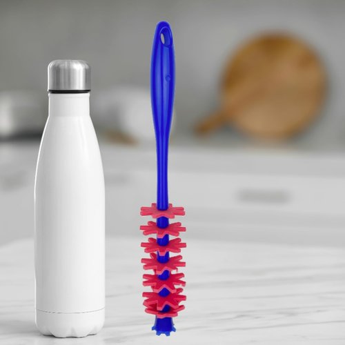 NeoBrush Bottle Cleaner (Blue Handle Red Bristles)