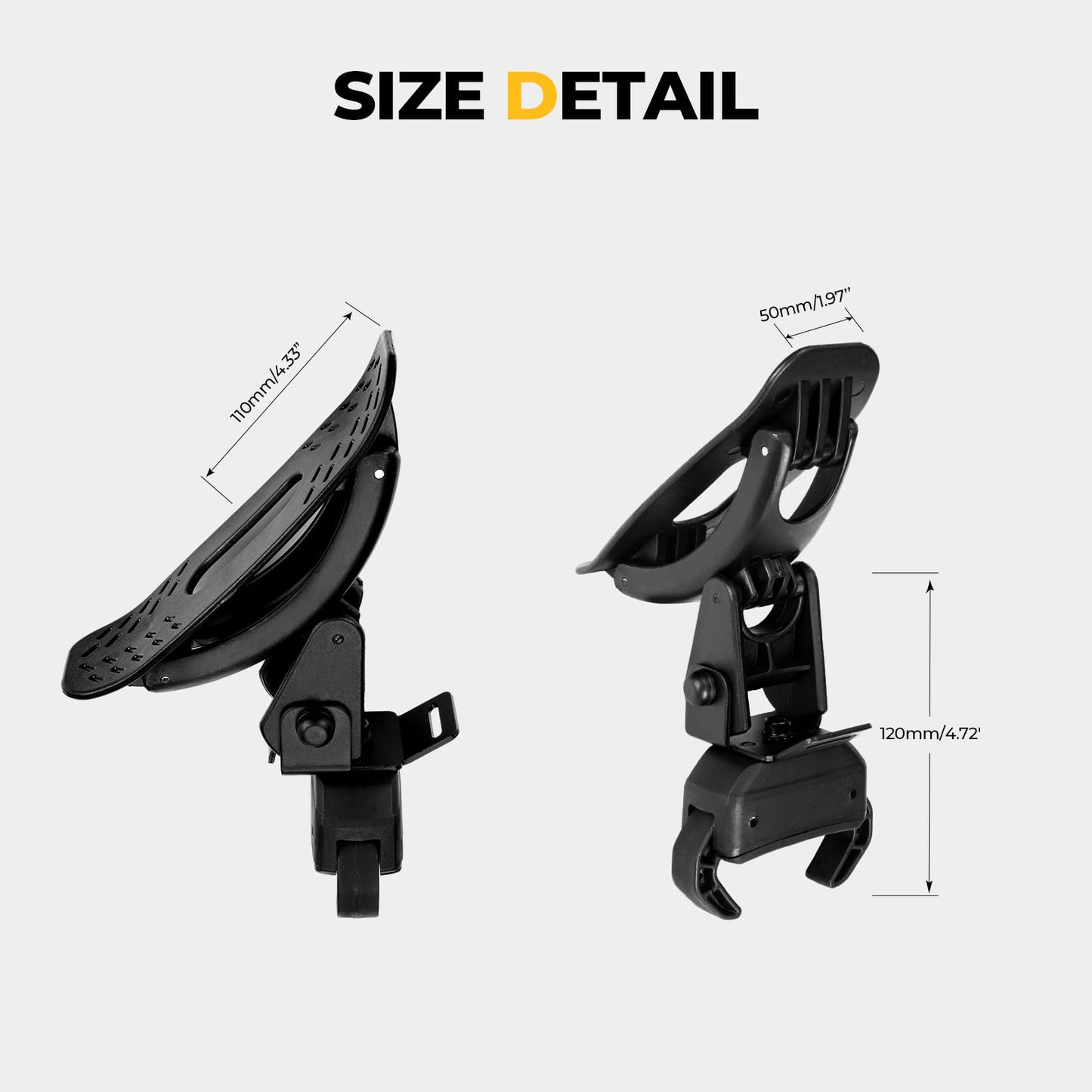 BougeRV Kayak Roof Rack Saddles, Crab Roof Mounting Kit Fits Most Car SUV Truck Cross Bars, Carrier Kayak Paddle Board Surfboard with Tie Down Straps Ratchet Strap,150LBS Load Capacity(2 Pairs)