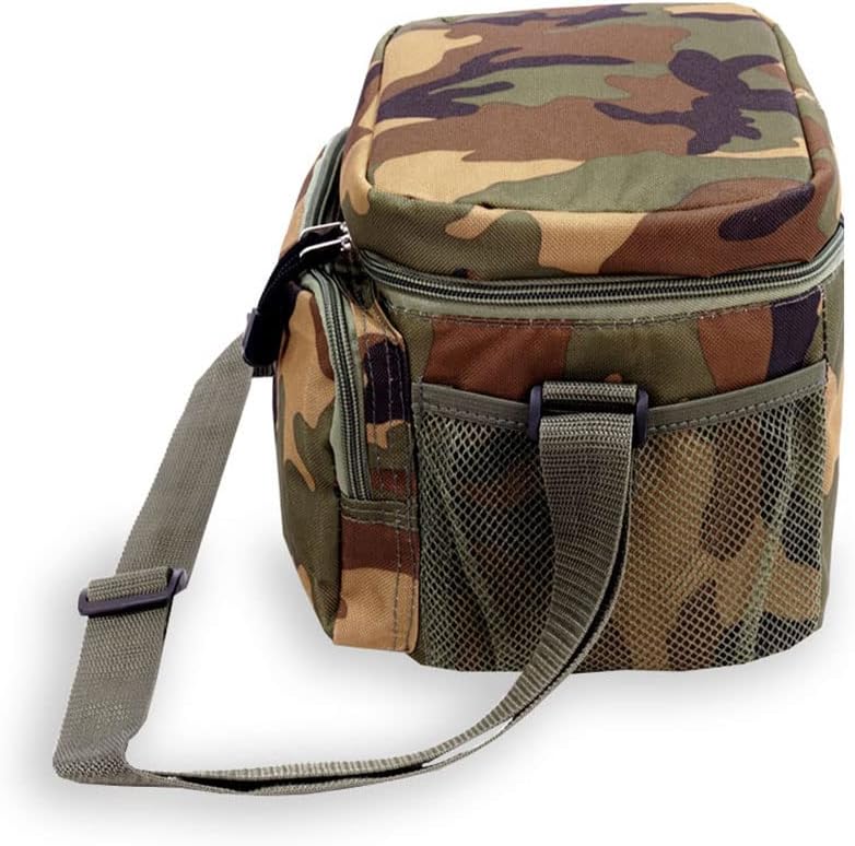 Everest Cooler/Lunch Pattern Bag, Woodland Camo, One Size,CB6P-CAMO