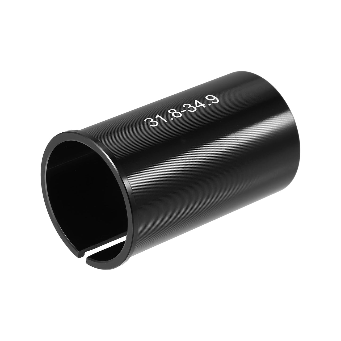X AUTOHAUX 2 Pcs 31.8mm to 34.9mm Bicycle Bike Seat Post Tube Adapter Seatpost Reducing Sleeve Adapter Aluminium Alloy Black