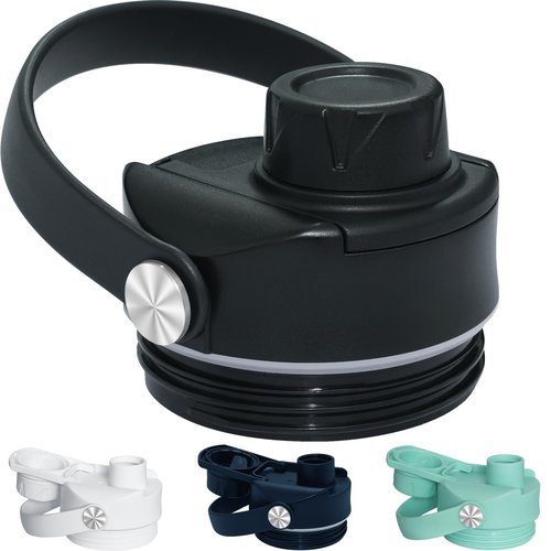 Upgraded Chug Lid for YETI Rambler Water Bottle 12 18 26 36 oz Accessories, Big Handle Spout Cap for Rtic Lid Accessories