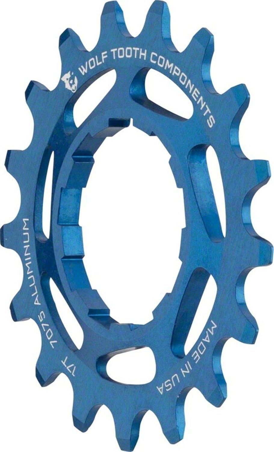 Wolf Tooth Aluminum Single Speed Cog Gold