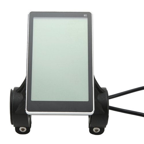 LCD Display E Bike Speedometer Bike Odometer 5 Pin 24V 36V 48V 60V Electric Scooter Control Panel Electric LCD Display Meter, for 22.2mm/0.9in Handlebars Accessories
