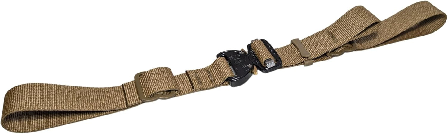 Replacement Backpack Sternum Chest Strap with COBRA FM Buckle (Black)