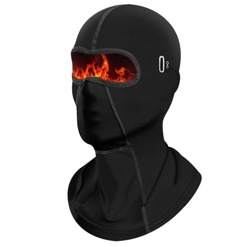 Balaclava Ski Mask Thermal Windproof Winter Mask Face Cover Cold Weather Breathable Snowboarding Motorcycle Skimask Black