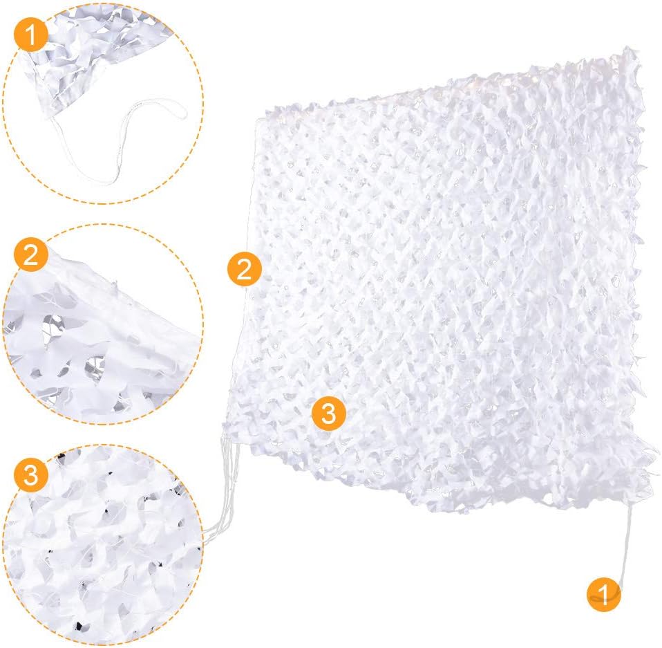 HYOUT Camo Netting Camouflage Net Bulk Roll for Hunting Blinds Ghillie Sunshade, Camping, Military Party Decoration