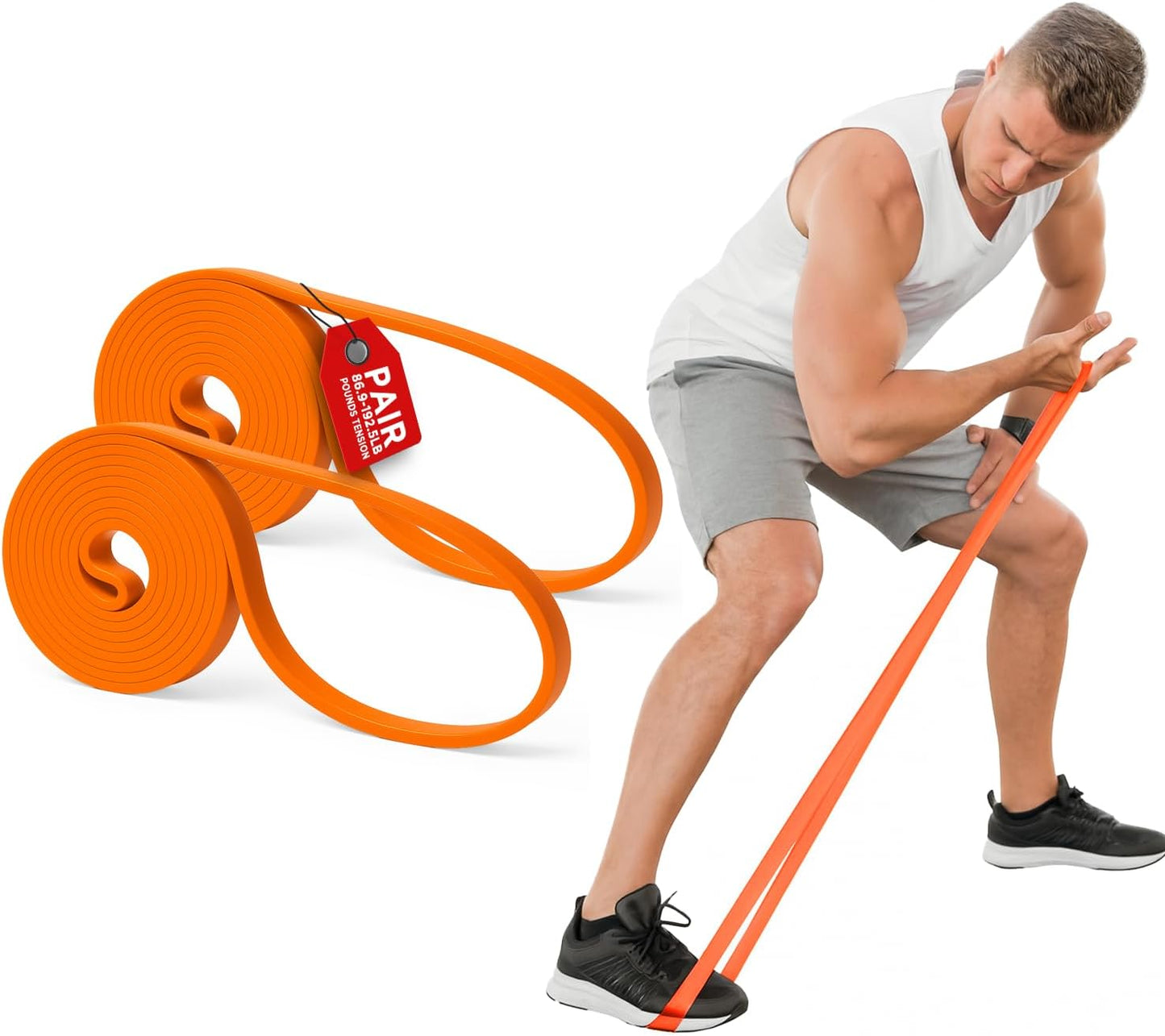 Pro Resistance Band for Core Stability & Flexibility - EliteFTS Portable & Joint-Friendly