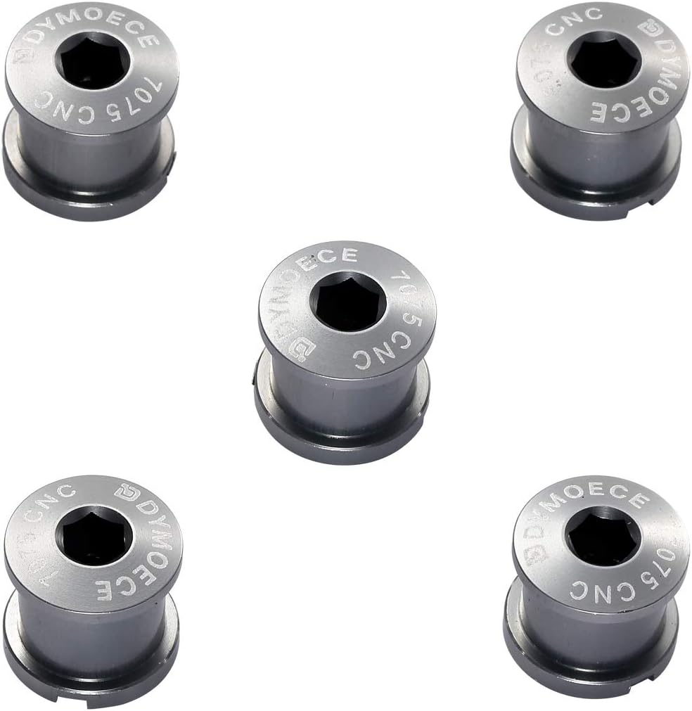 7075 Aluminum Alloy Double Chainring Bolts for Road MTB Bicycle M8 Crankset