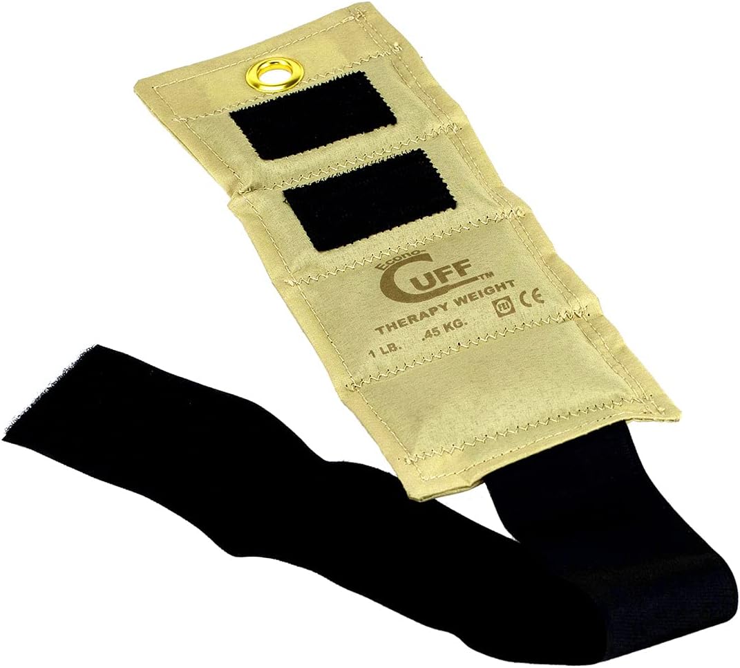 Wrist/Ankle Weights - Cando Econocuff Adjustable Fitness Weights for Strength Training