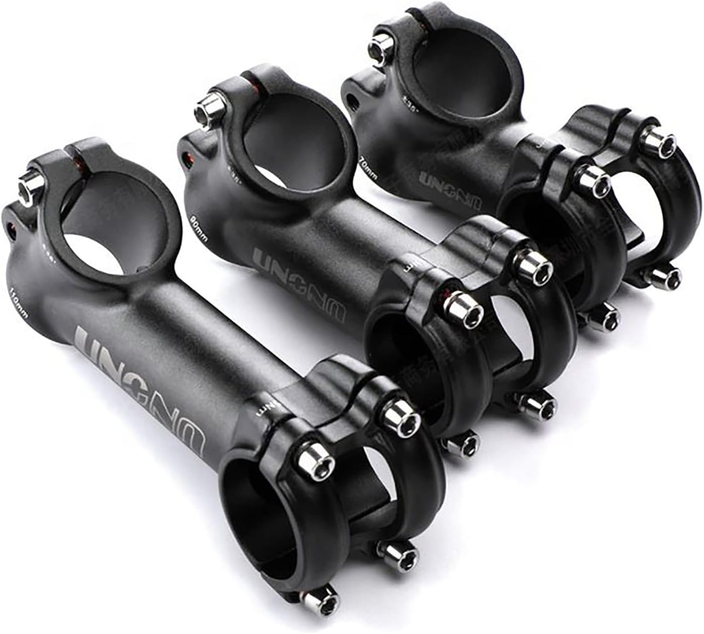 FOMTOR 25.4 stem 60mm 90mm 110mm 35 Degree Bike Handlebar Stem Riser MTB Stem for Mountain Bike Road Bike BMX MTB