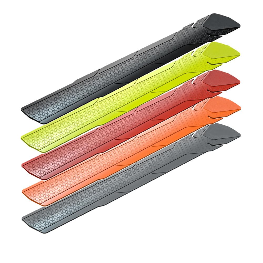 KACEPAR Bicycle Frame Guard, Mountain Bike Down Tube Frame Protector, for Protecting the Bike from Collision & Scratch - Orange