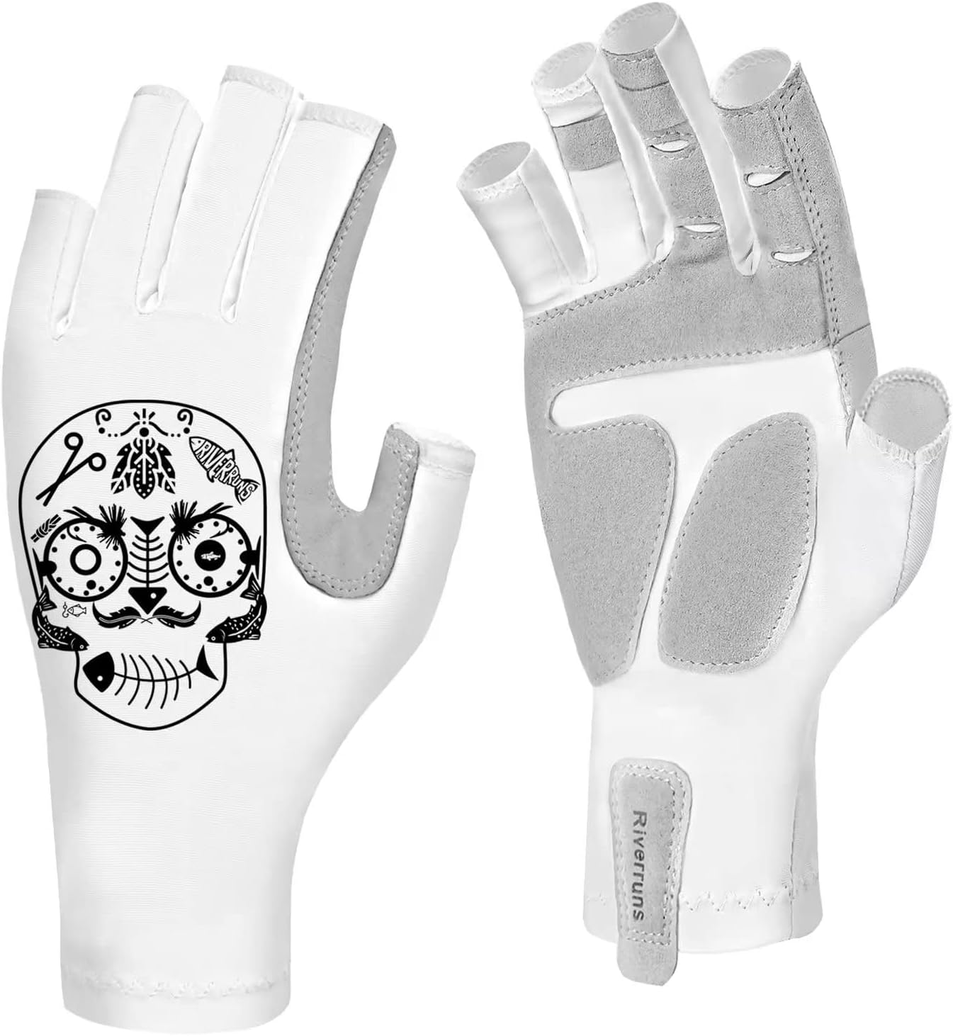 UPF 50+ Fishing Gloves | UV Protection for Men & Women | Outdoor Activities