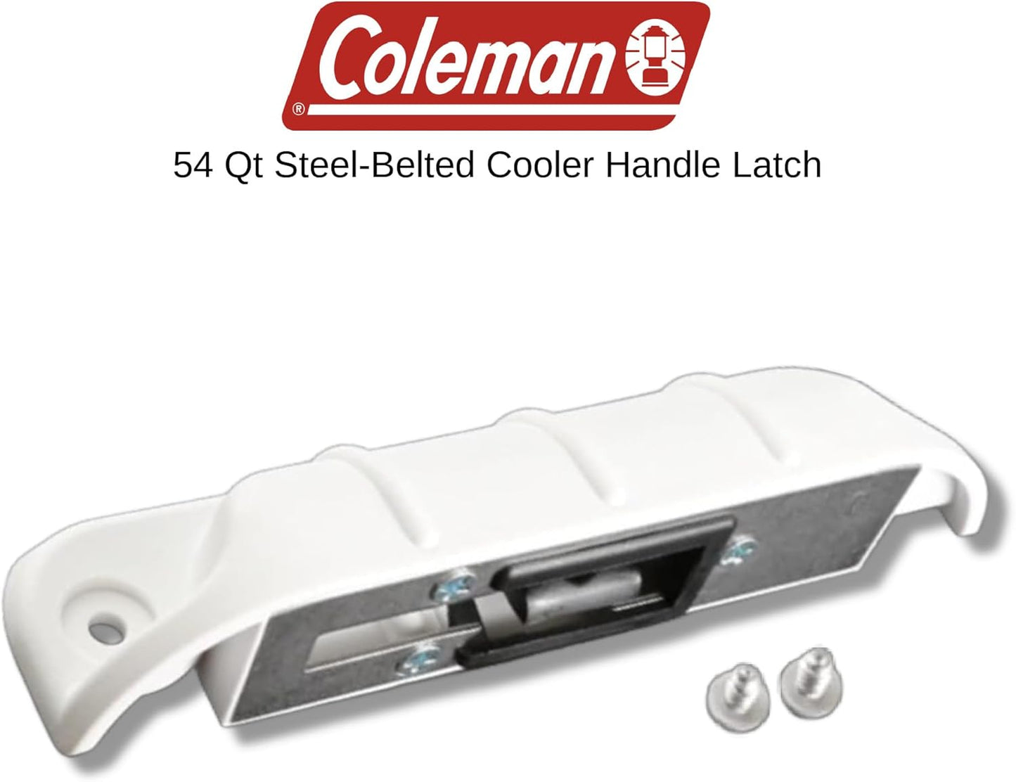 Coleman 54 Qt Steel Belted Cooler Handle Latch (for coolers mfg after '99), White