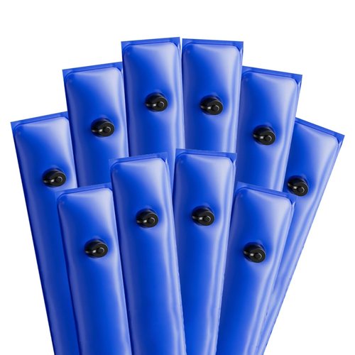 Pool Water Bags for Pool Covers, Sunwuk 0.7mm (21GA) Thickness Heavy-Duty Pool Water Bags, 10 Pack 10Ft Pool Cover Weights for Inground Pool Cover