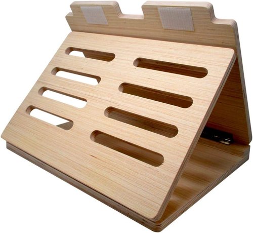 Calf Board Wedge Stretcher by Trademark Innovations Black