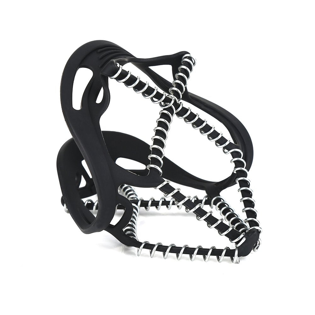 Ice Grips for Shoes, for Boots,Spikeless Traction Shoes,Ice Shoes Grippers Outdoor Snow Antiskid Spikes Grips Mountain Climbing Footwear Ice Traction Cleats