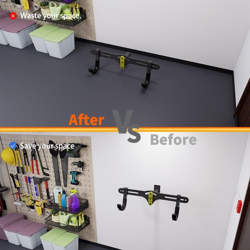 lifgarfe Hitch Wall Mount Bike and Cargo Storage Rack Hitch Up to 200 lbs (2 inch)
