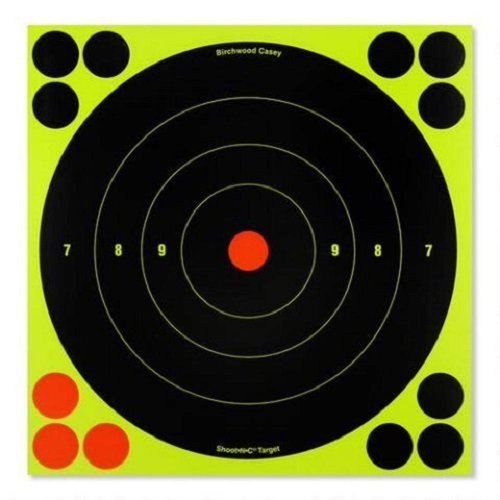 SHOOT-N-C Birchwood Casey Targets Bundle (6-Inch and 8-Inch)