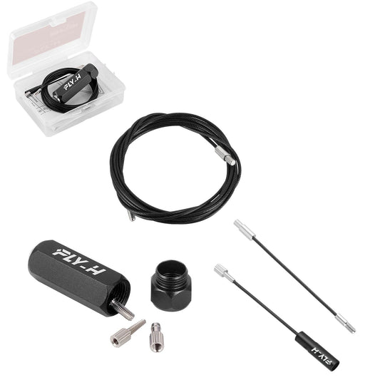 FLY_H Bicycle Internal Cable Routing Tool Kit，Bicycle Carbon Fiber Frame, Bike Di2 Wires Frame Internal Threading Tool, Brake Cable Hose Cable Routing Kit Wire Tube Magnet Lead,Storage Accessories