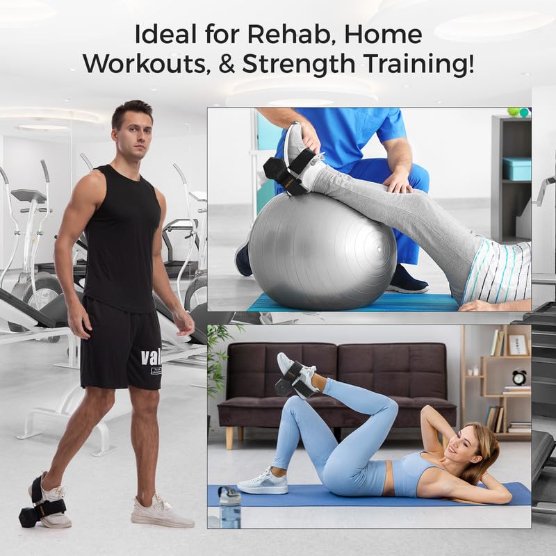 Dumbbell Foot Attachment for Leg Workout - Black, 1 Piece