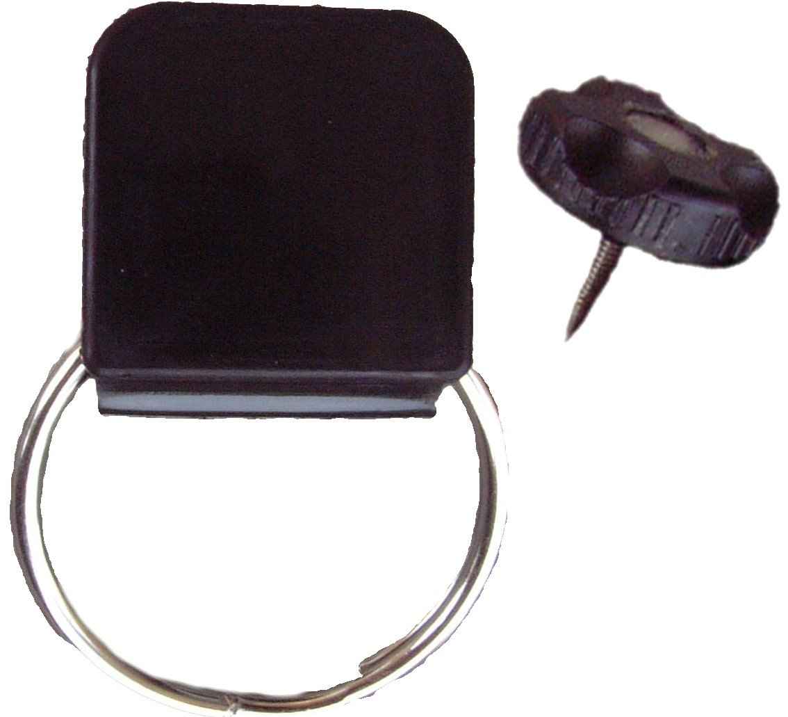 Gear Keeper Stainless Steel Split Ring with Add-A-Clip - AC0-1002 - USA Made